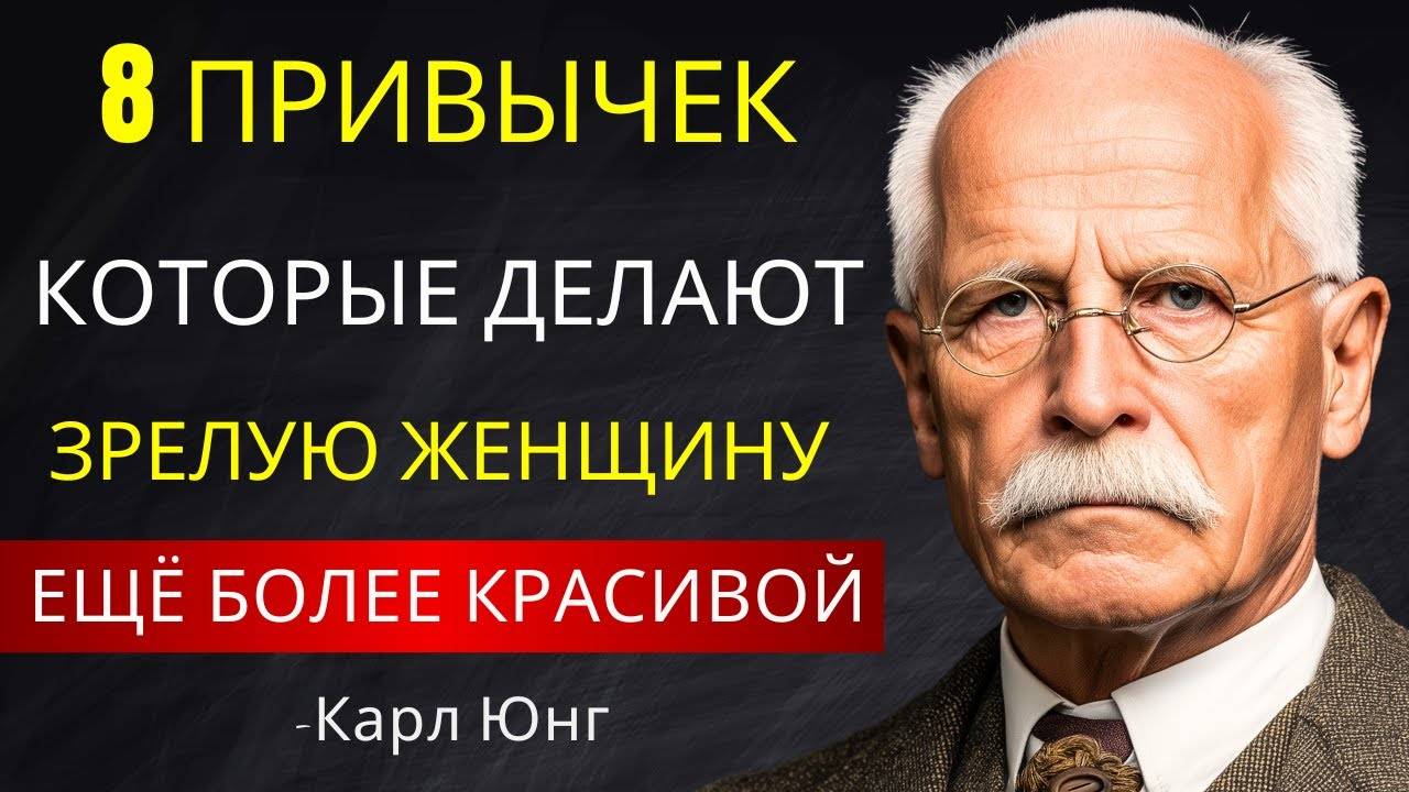 КАРЛ ЮНГ: 8 ПРИВЫЧЕК ЗРЕЛОЙ ЖЕНЩИНЫ ДЛЯ КРАСОТЫ И ПРИВЛЕКАТЕЛЬНОСТИ