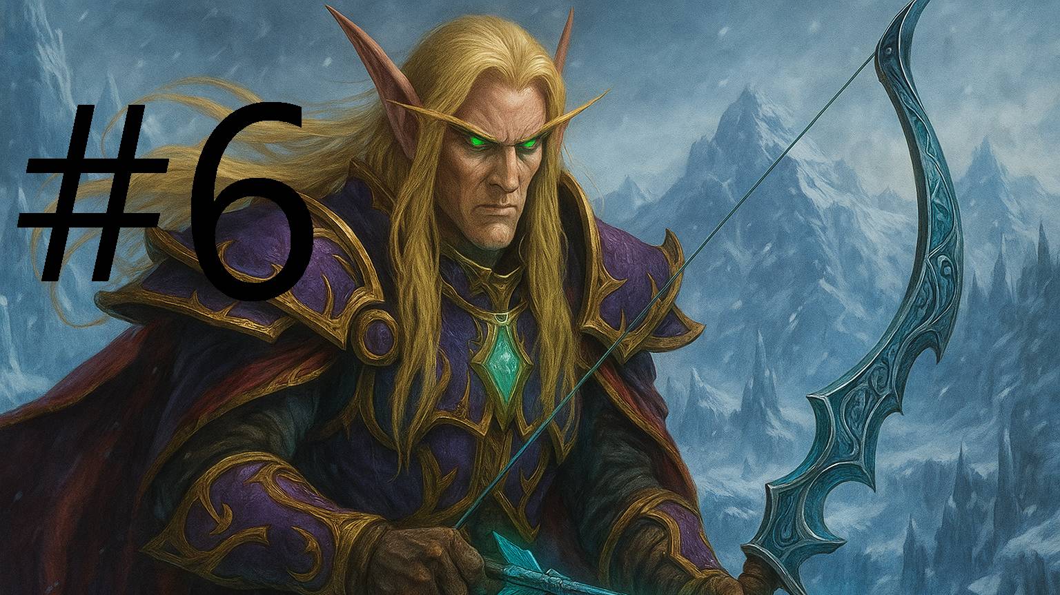 #6 Warcraft III Кампания ночных эльфов , Ужас из глубин. Осколки альянса