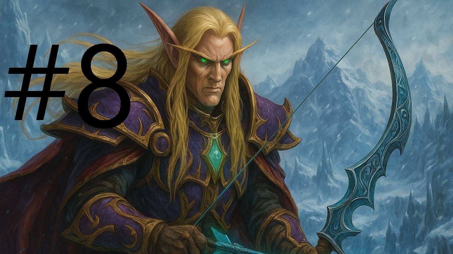 #8 Warcraft III Кампания ночных эльфов , Ужас из глубин. Два брата