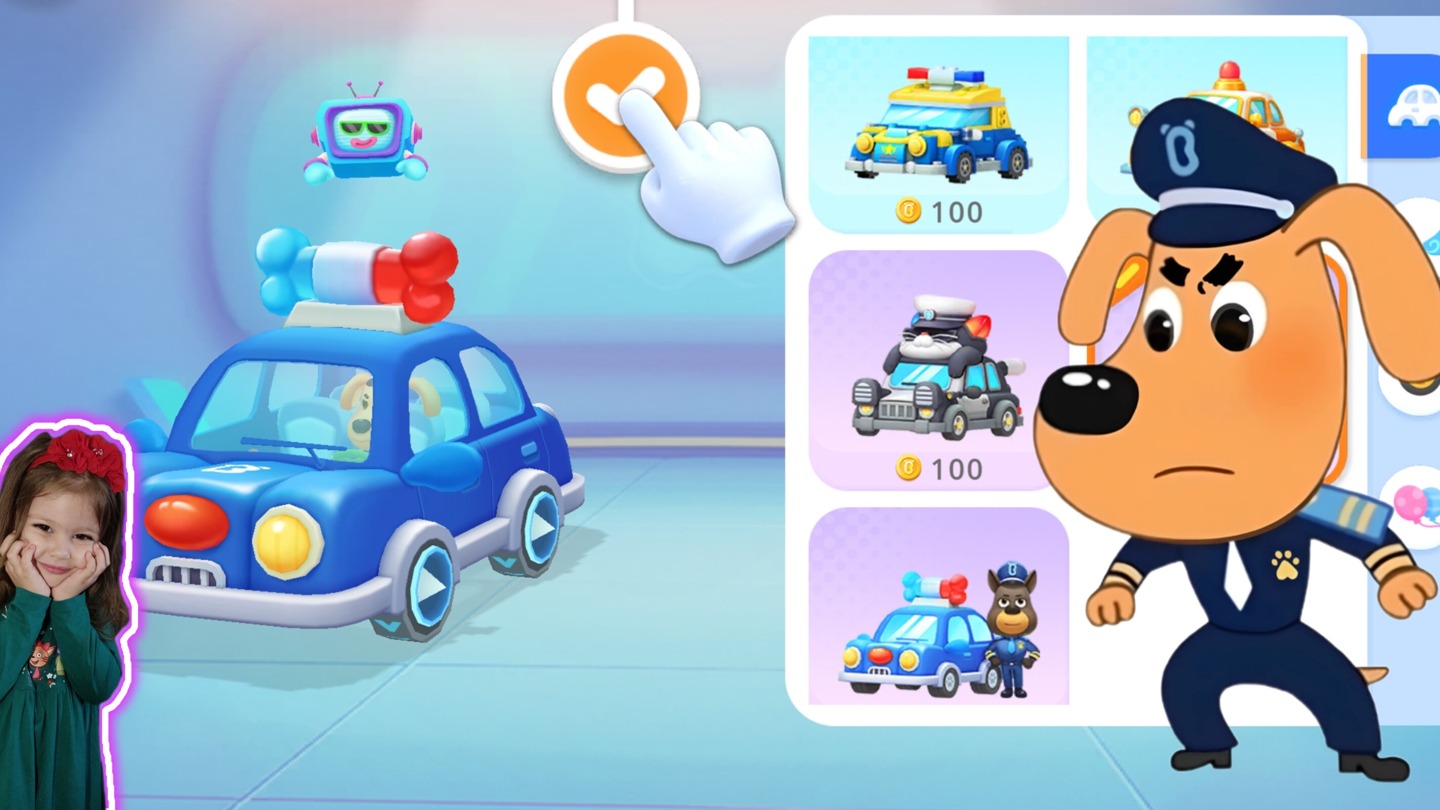 Школьный автобус игра 😼 Шериф Лабрадор 😼 Полицейская машина ❤️ BabyBus ❤️ Ава и папа