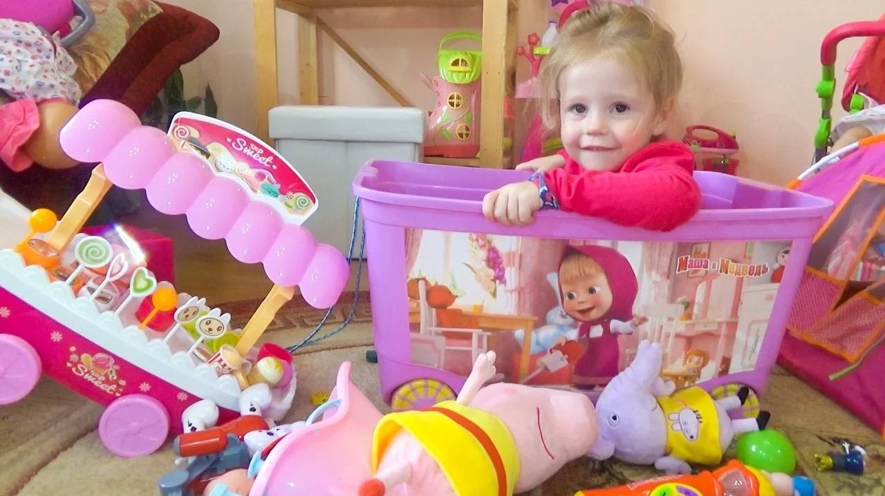 ВЛОГ Рум тур - все Настины ИГРУШКИ