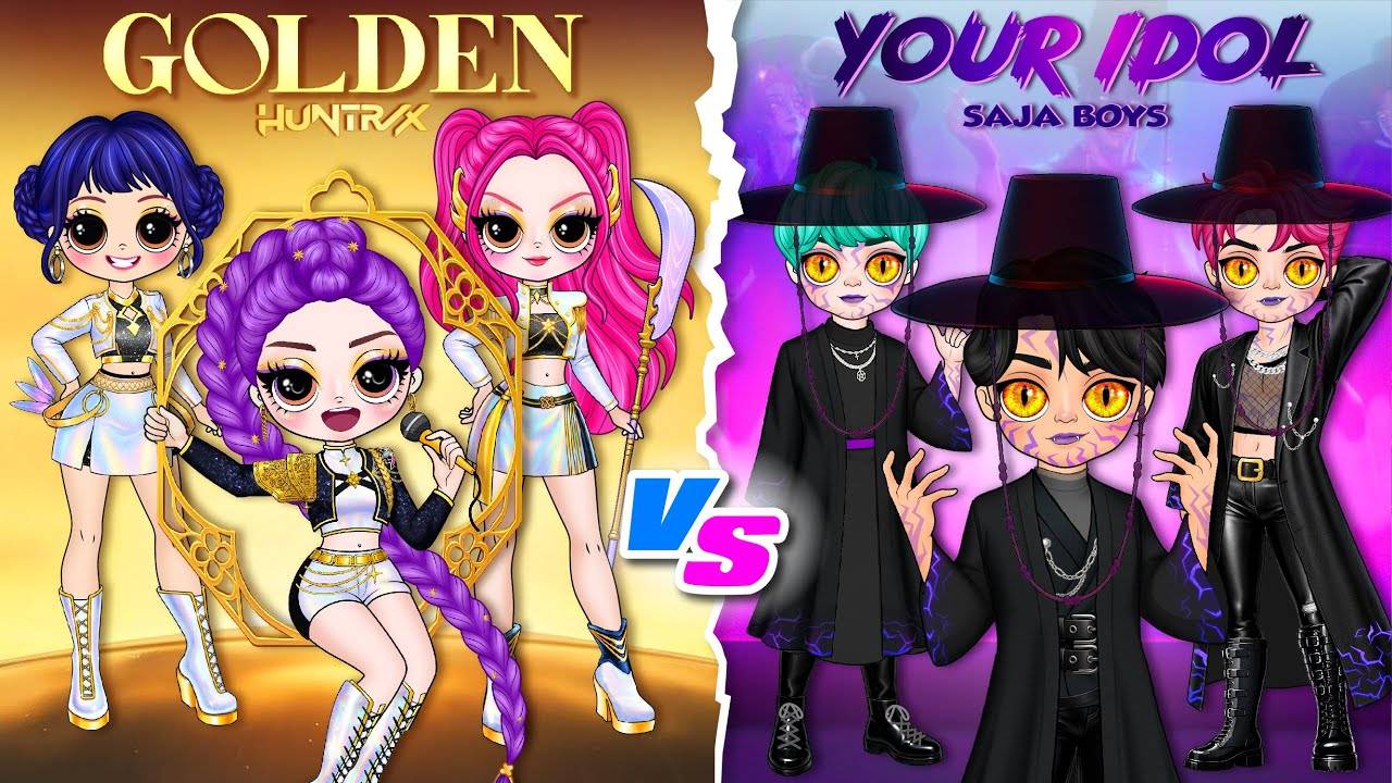 💍💖Охотники на демонов из группы K-Pop Руми и Джину ПОЖЕНЯТСЯ по свадебной моде