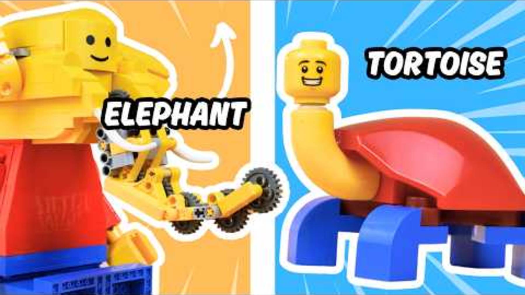Минифигурки LEGO меняются телами с ЖИВОТНЫМИ!