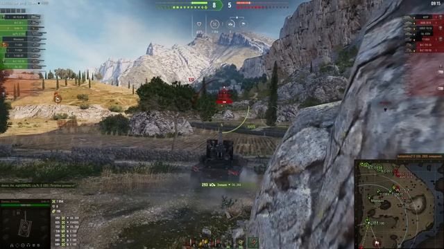 [Fermani wot] * Профи на Grille 15! Вот так играют профессионалы на первой линии на картонной пт сау