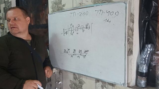 Вариант устройства для проделывания проходов в минном поле