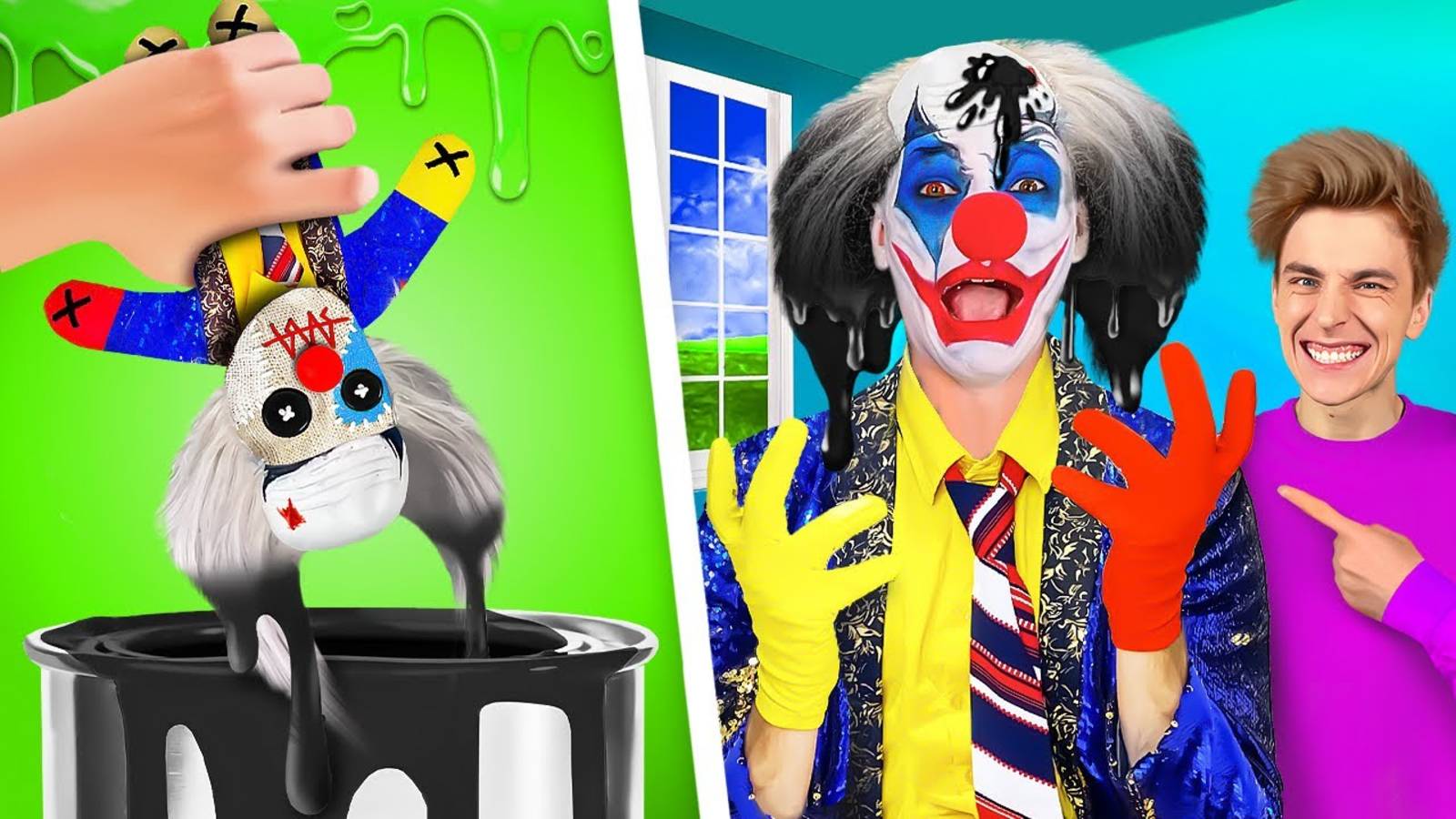 КУКЛА ВУДУ КЛОУНА А4 !