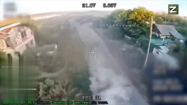 Рутинная работа операторов FPV-дронов по пикапам и бронеавтомобилям ВСУ на Покровском направлении.