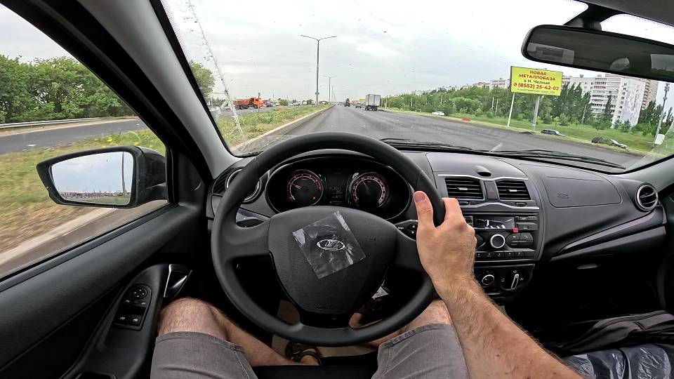 2025 LADA GRANTA CROSS 1.6L POV TEST DRIVE