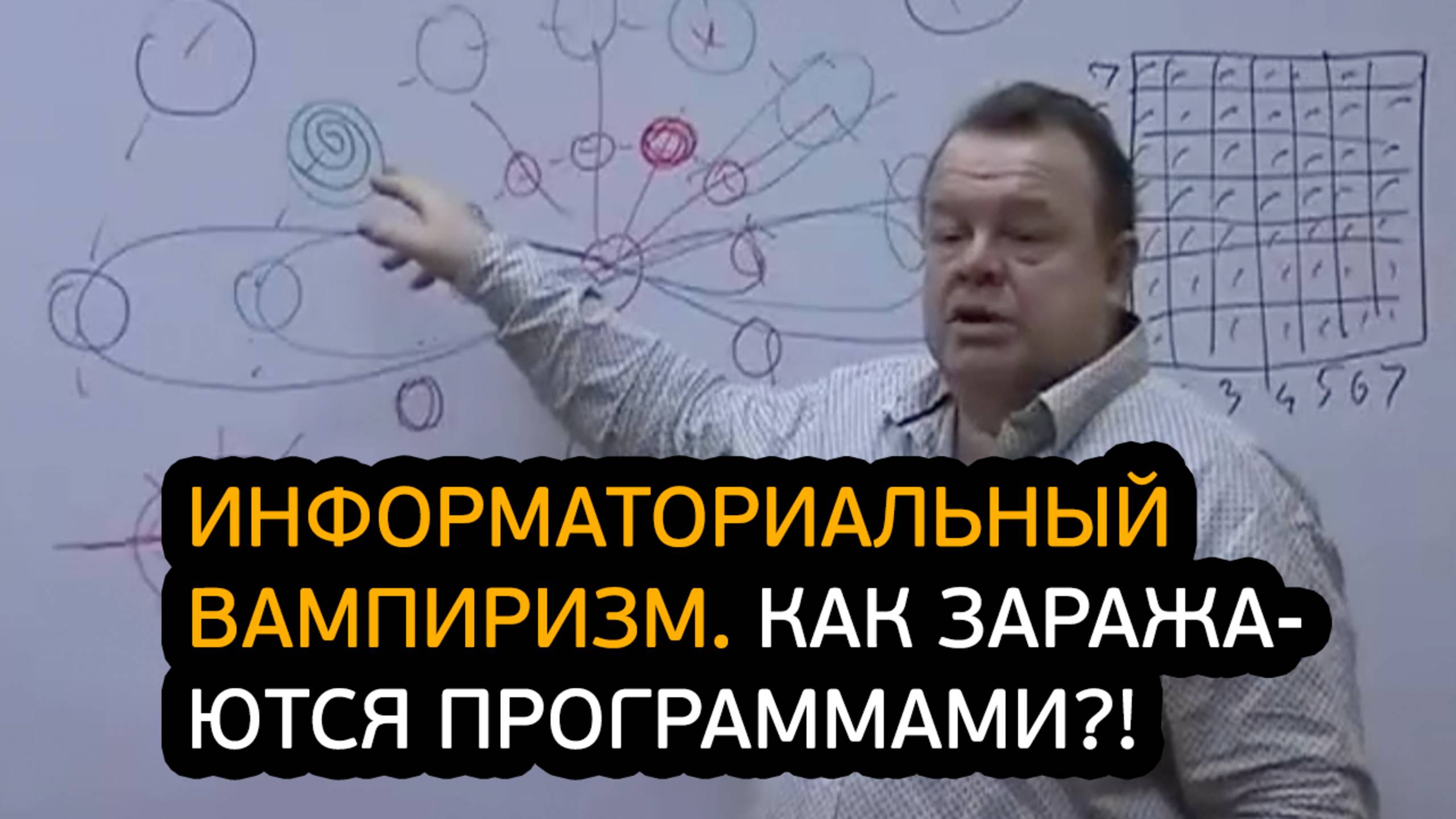 Информаториальный вампиризм. Как заражают человека инородными программами