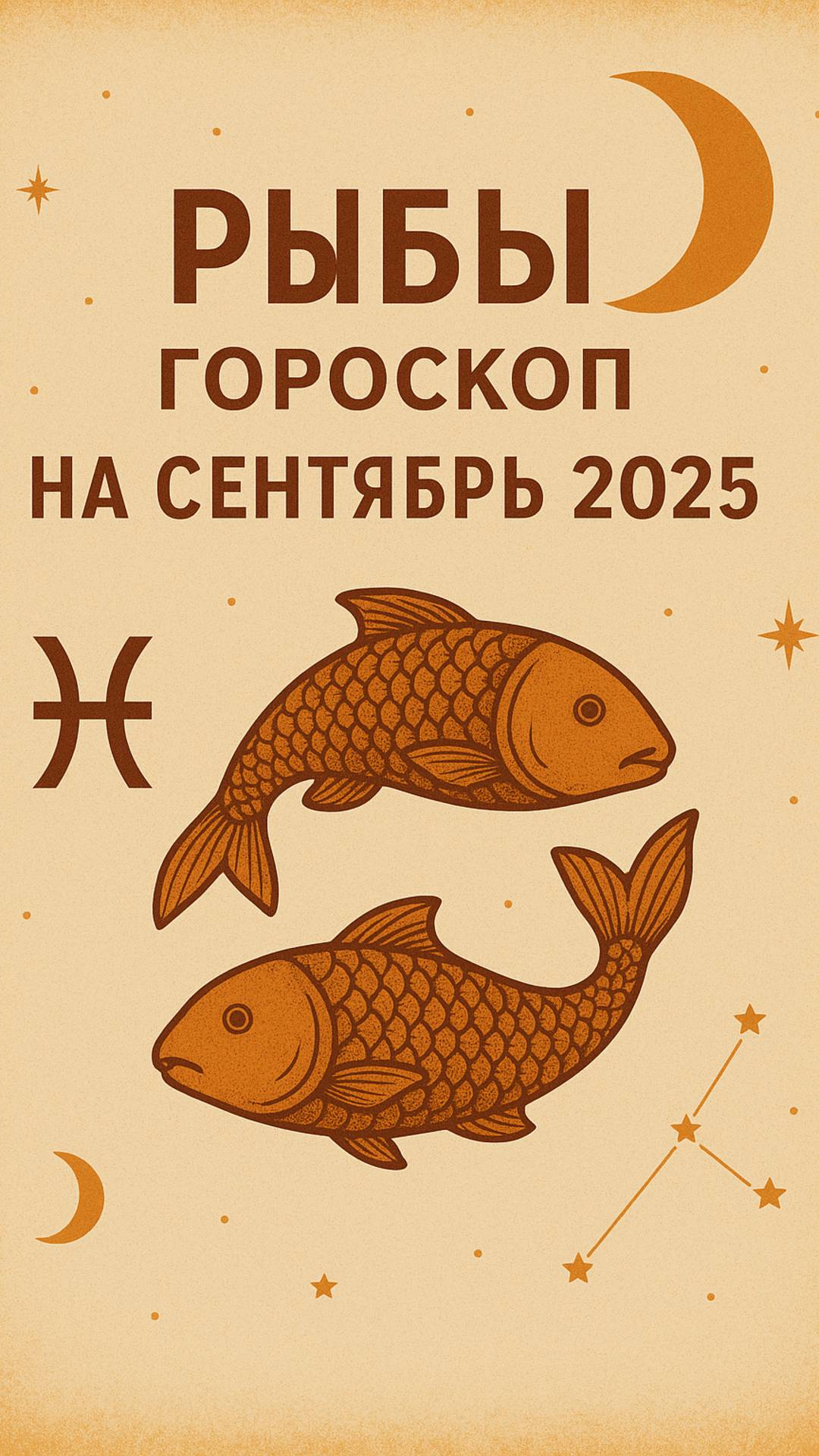 🐟✨ Астро-прогноз для Рыб на сентябрь 2025 — время перемен и вдохновения! 🌟