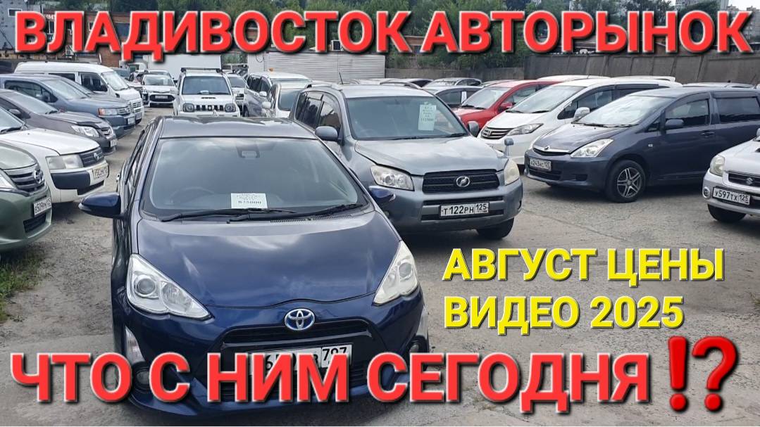 АВТОРЫНОК ВЛАДИВОСТОК, ЧТО С НИМ СЕГОДНЯ? ЦЕНЫ ВИДЕО 2025