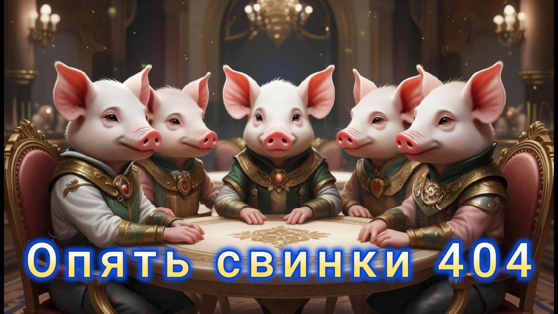 Очередная порция свинок сегодня ждёт вас.