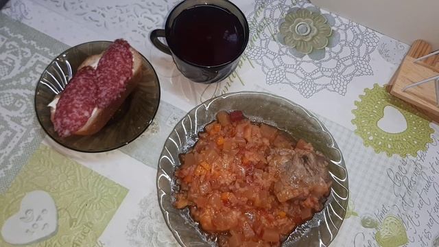 Питаюсь на донаты. день № 20 и 21. Овощное рагу, суп с сырными клёцками