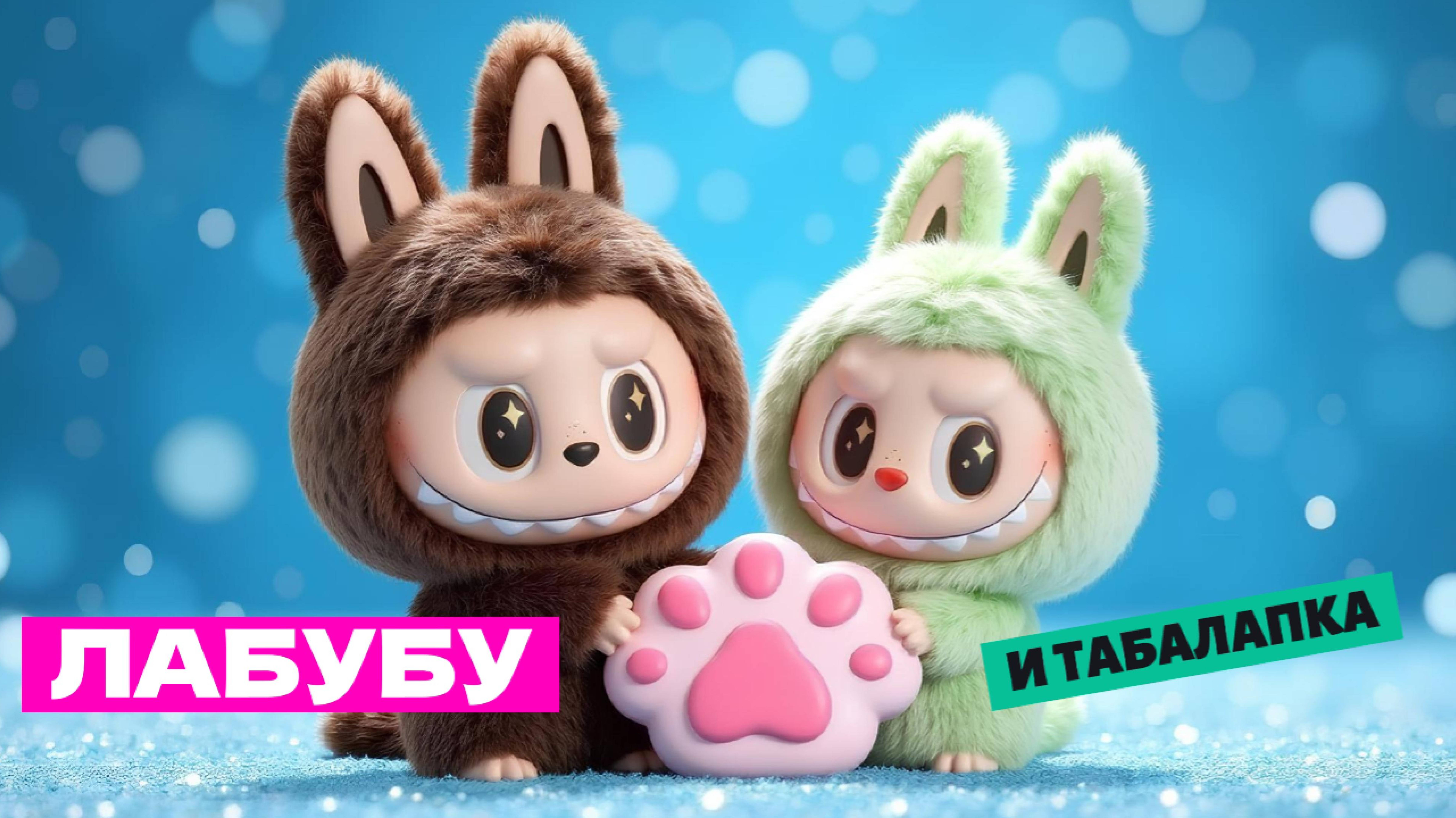 ЛАБУБУ и ТАБАЛАПКА 🩷🩷🩷🩷 Мультфильм про Лабубу