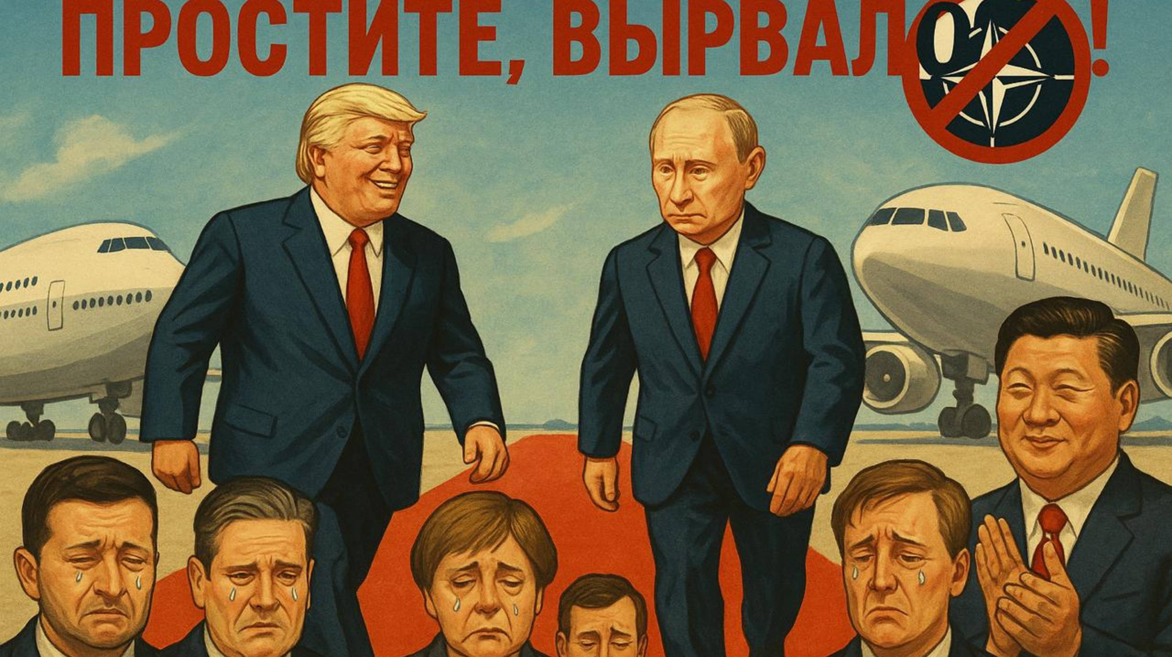 17.08.25 | "Простите, вырвалось!" №243 | Разговор Путина и Трампа в Анкоридже, Лавров рвёт пердаки