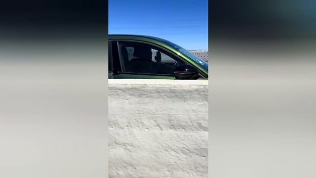 Водитель не смог остановить свой автомобиль и начал молиться