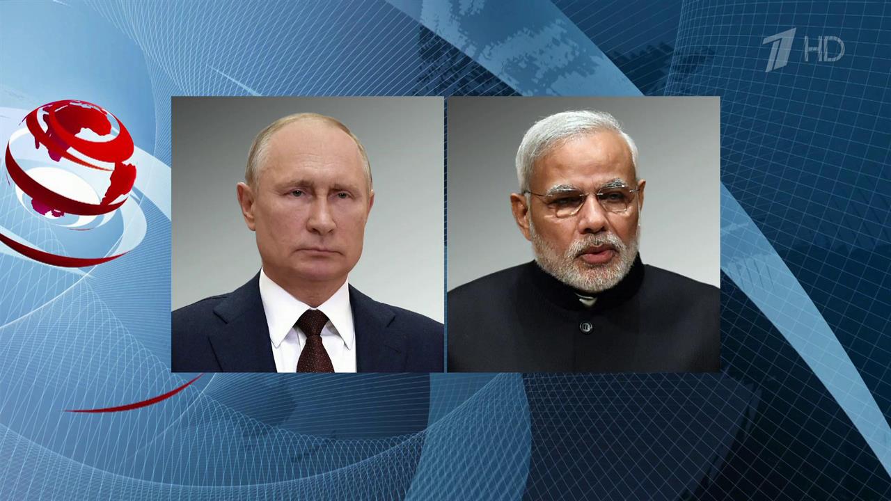 Владимир Путин провел целую серию международных телефонных переговоров