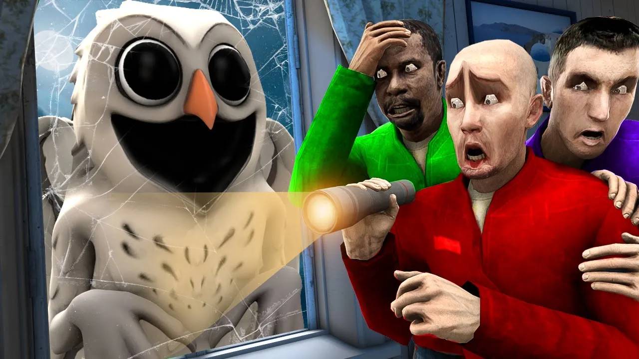 СОВА ОХОТИТСЯ НА НАС! 99 ДНЕЙ ВЫЖИВАНИЯ В ЛЕСУ! УГАР И БЕЗУМИЕ В Garry`s Mod