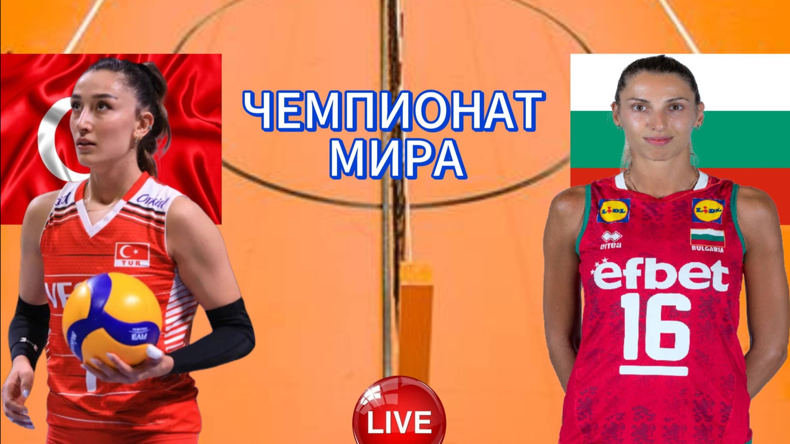 ВОЛЕЙБОЛ ЧЕМПИОНАТ МИРА (ЖЕНЩИНЫ). ТУРЦИЯ - БОЛГАРИЯ. ПРЯМАЯ ТРАНСЛЯЦИЯ