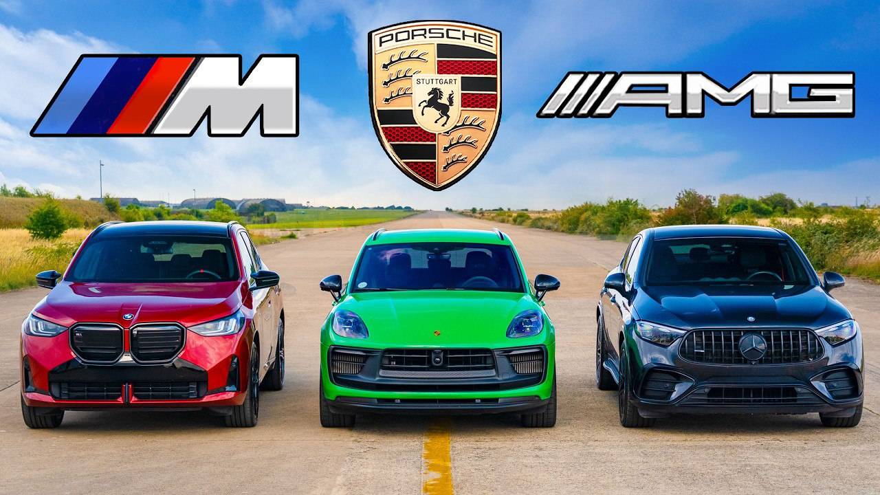 Кто победит в заезде： BMW X3 M50 Porsche Macan или же AMG GLC？