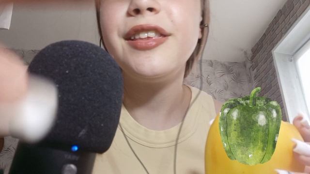 асмр летний сбор овощей / асмр овощи / асмр тапинг / асмр триггеры / асмр для сна