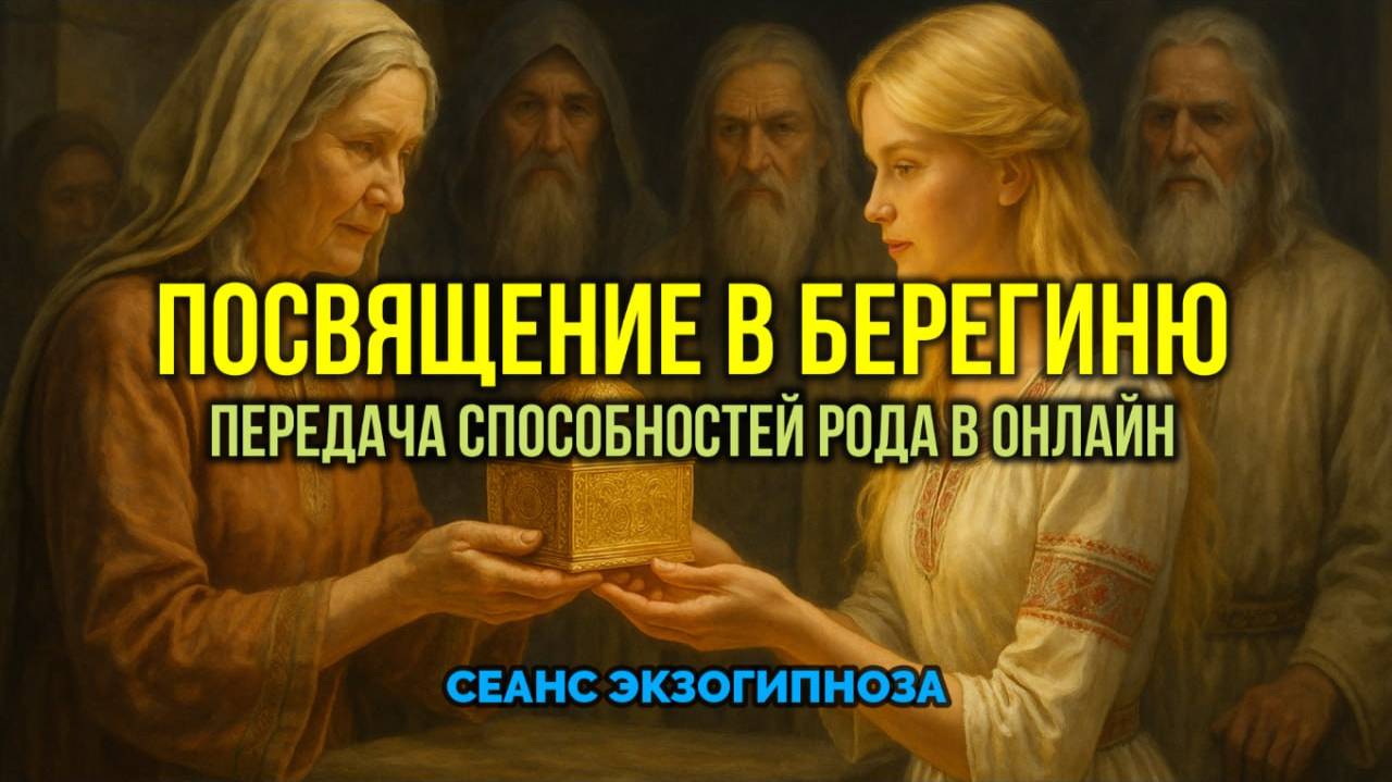 ПОСВЯЩЕНИЕ В БЕРЕГИНЮ. ПЕРЕДАЧА СПОСОБНОСТЕЙ РОДА В ОНЛАЙН