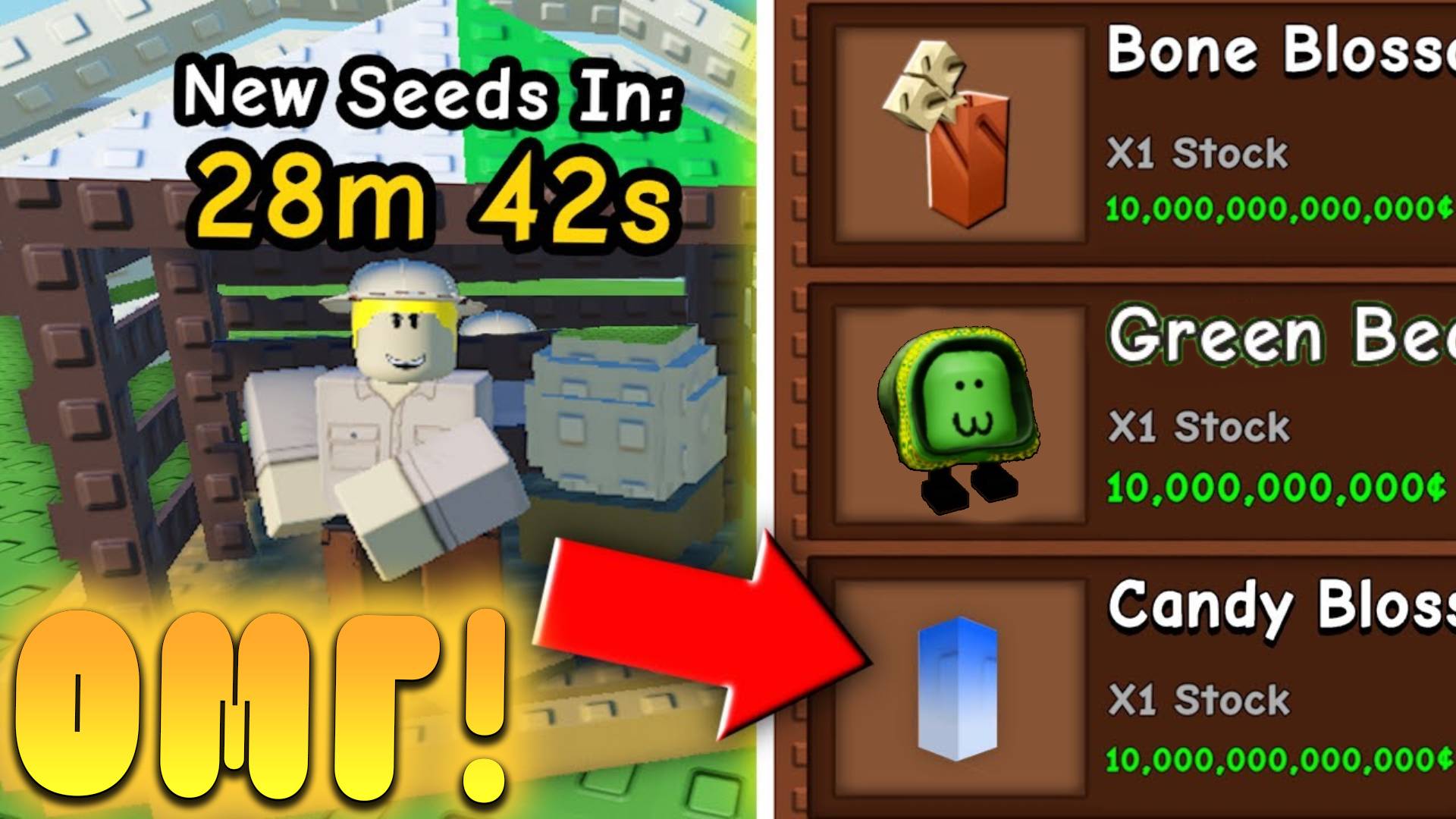 😍ОМГ! НОВЫЙ СЕКРЕТНЫЙ МАГАЗИН УЖЕ ДОБАВИЛИ В Grow a Garden а Роблокс! 2 часть бобовой обновы в сад