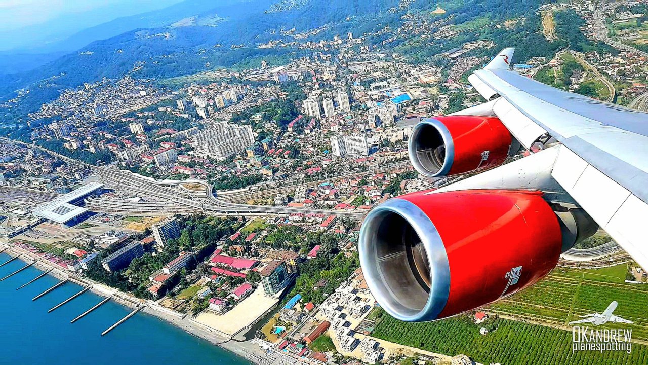 Незабываемый Фантастический Полёт. Боинг 747-400 Сочи-Москва