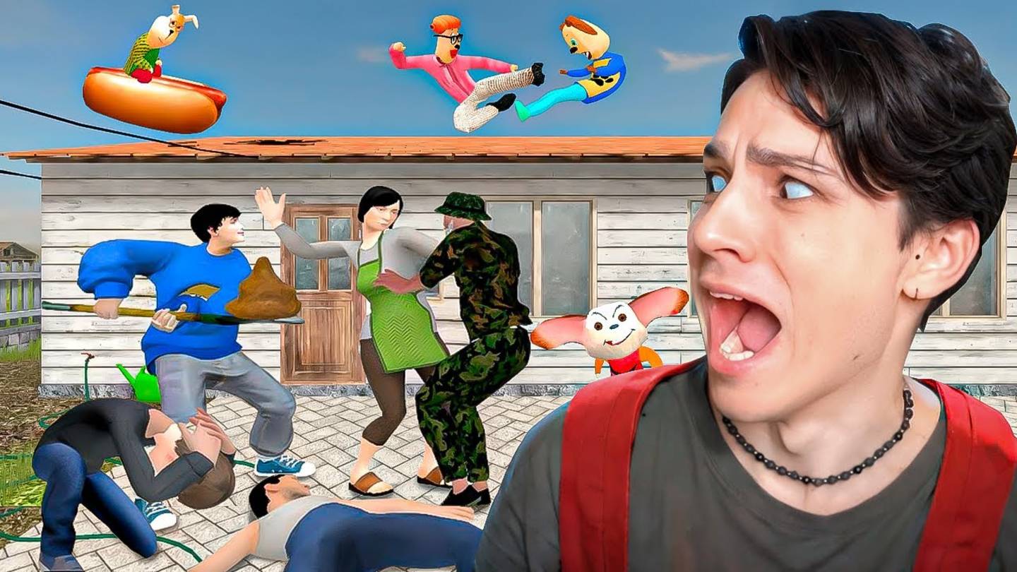 СПАС АНДРЮШКУ ОТ РЫБАКА В СЕРИАЛЕ ПРО SCHOOLBOY RUNAWAY!😱 ТИМОХА ЖИВ!😨