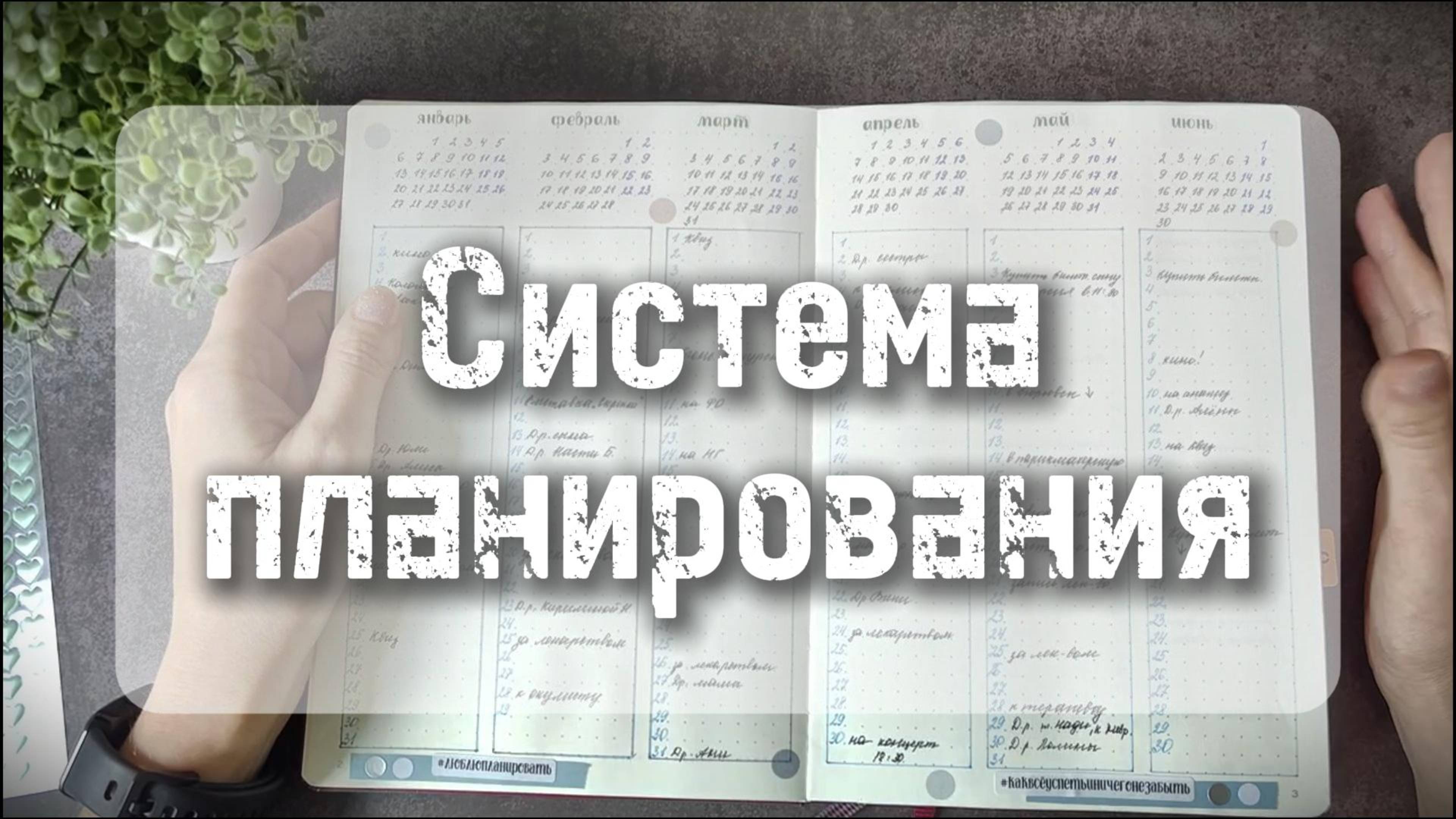 Система планирования на разные периоды времени 🕛