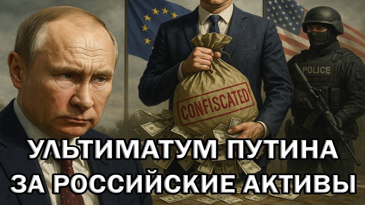 УЛЬТИМАТУМ ПУТИНА: Европа дорого заплатит за попытку присвоить российские активы!