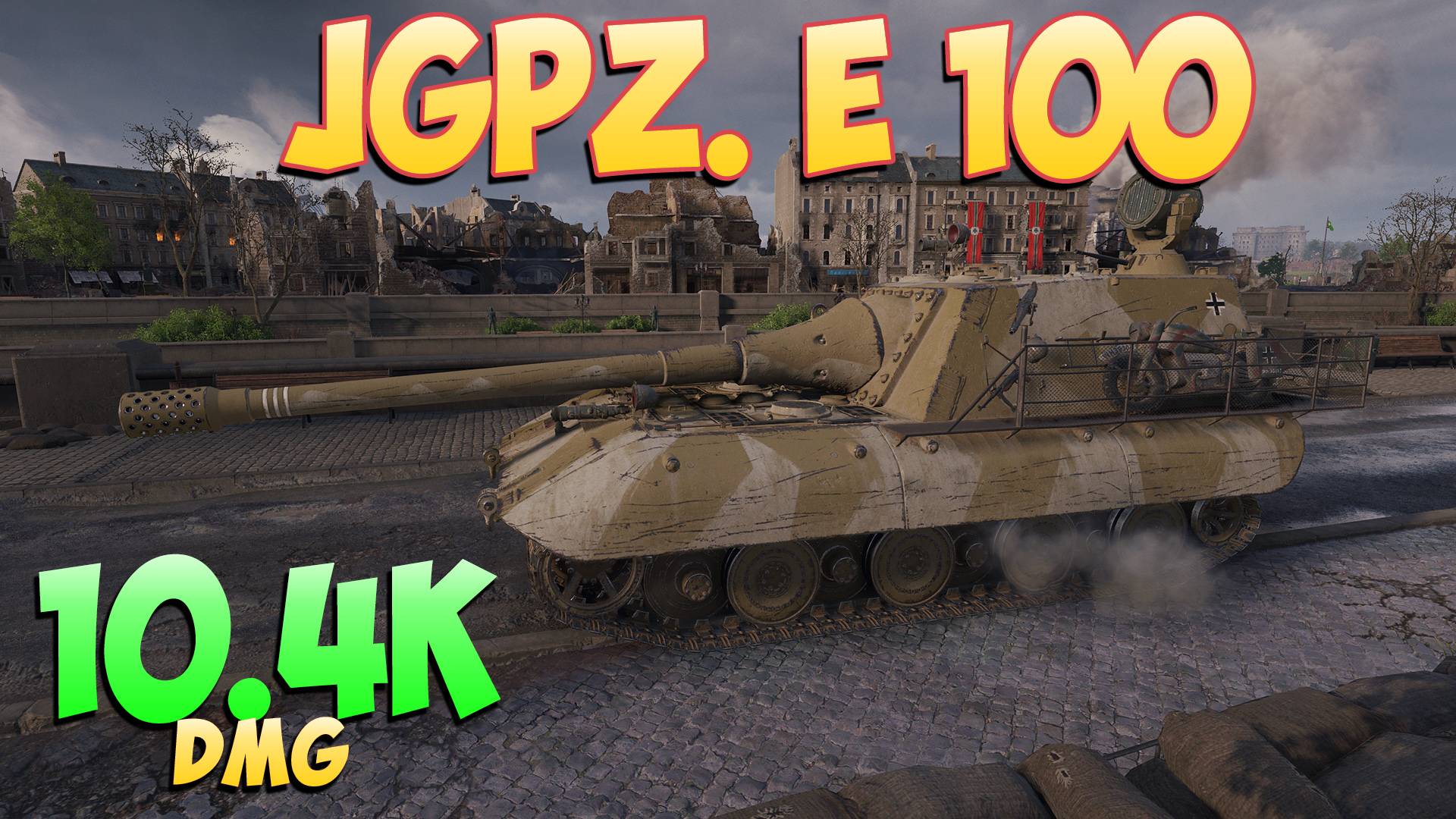 Jg.Pz. E 100 • Мастадонт! - 5 Фрагов 10.4K Урона • Мир Танков
