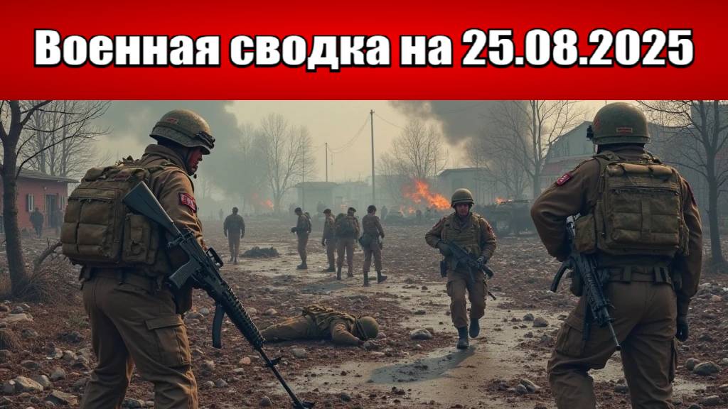 «Ужасные потери ВСУ: идёт кровавая битва за Мирноград!»: Военная сводка с фронта СВО на 25.08.2025