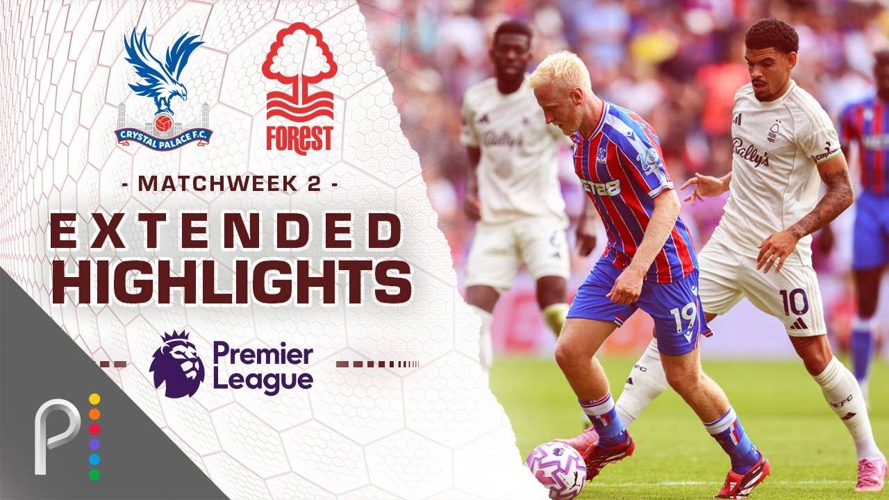 24.08.2025 | ОБЗОР МАТЧА | Кристал Пэлас - Ноттингем Форест | Highlights | Crystal Palace - Forest