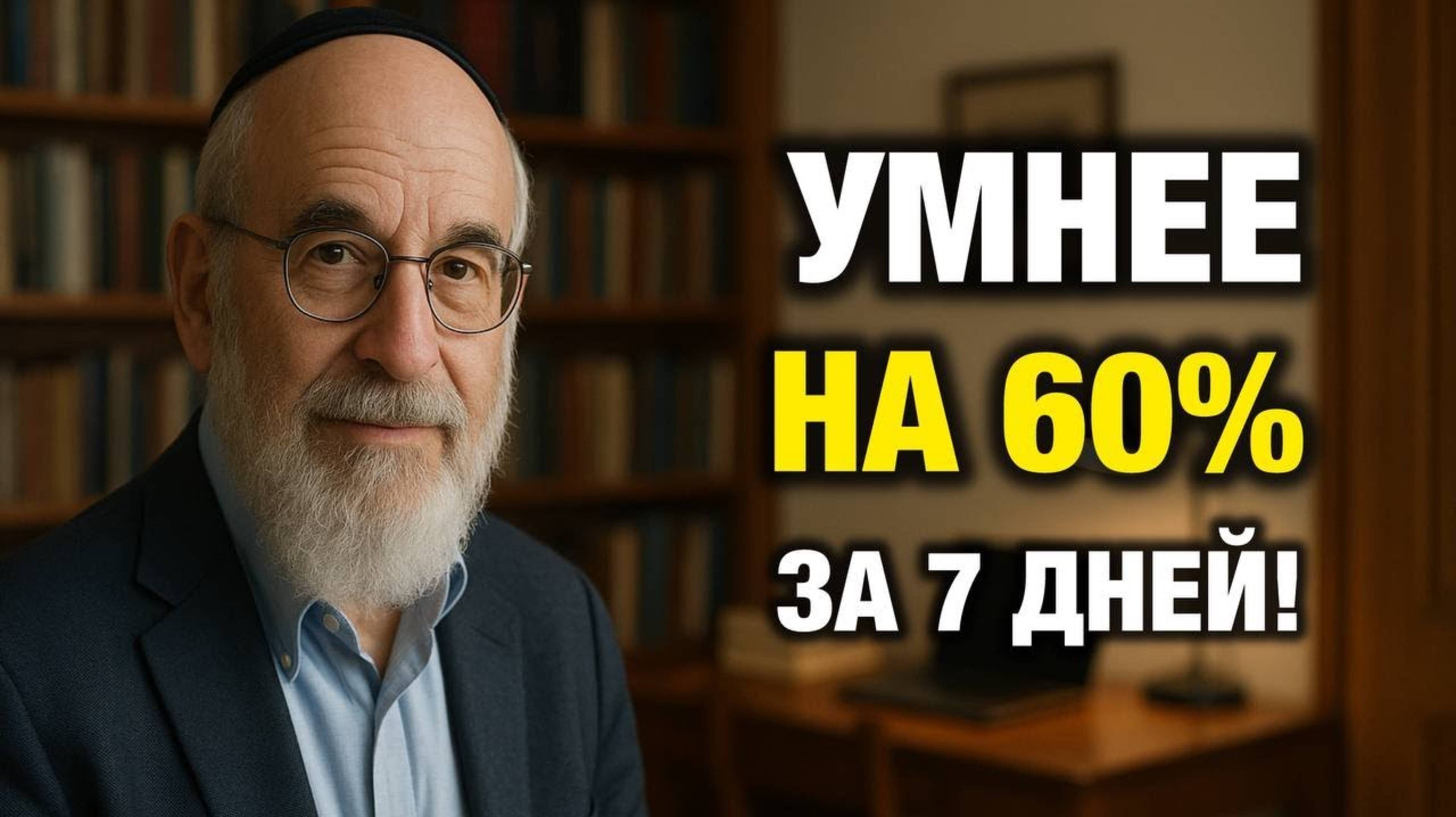 Простой еврейский трюк станешь умнее на 60% всего за неделю ☀️