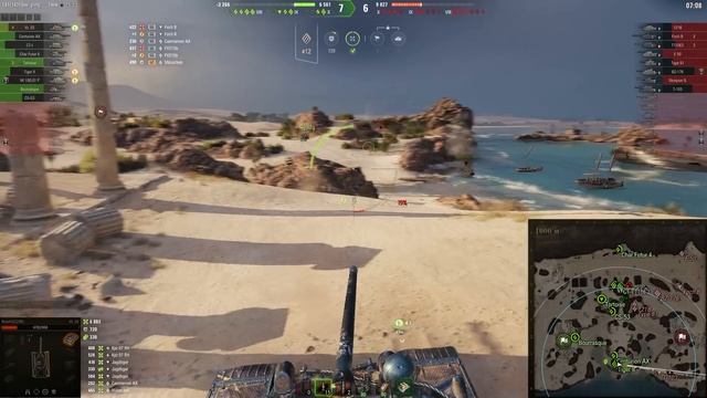 [Fermani wot] Вот так работает магия шотного танка! Vz. 55 без хп в итоге делает мега рекорд в wot