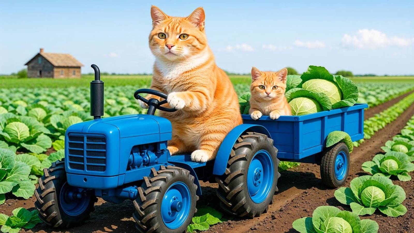 Добрые Котики. За капустой. серия 2