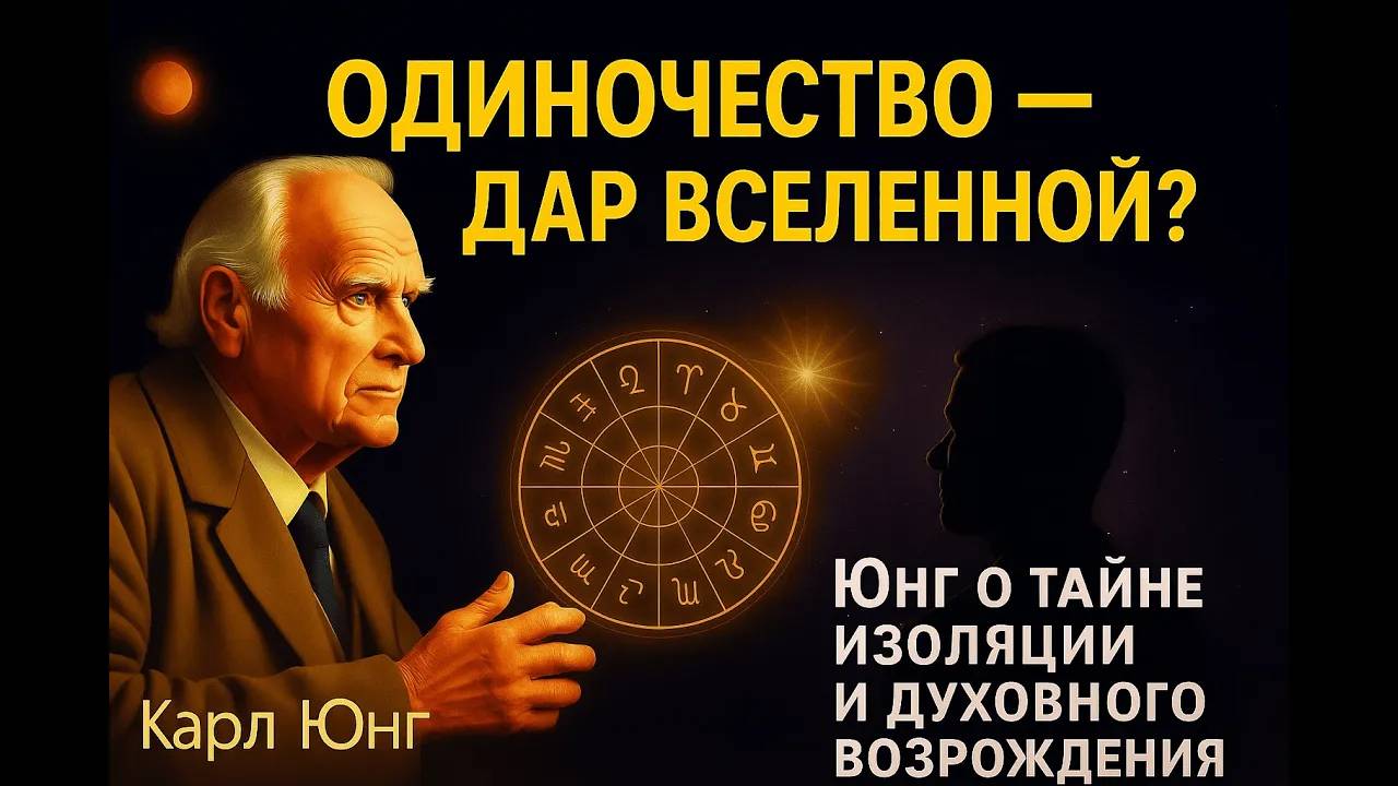 КАРЛ ЮНГ: Одиночество - дар Вселенной