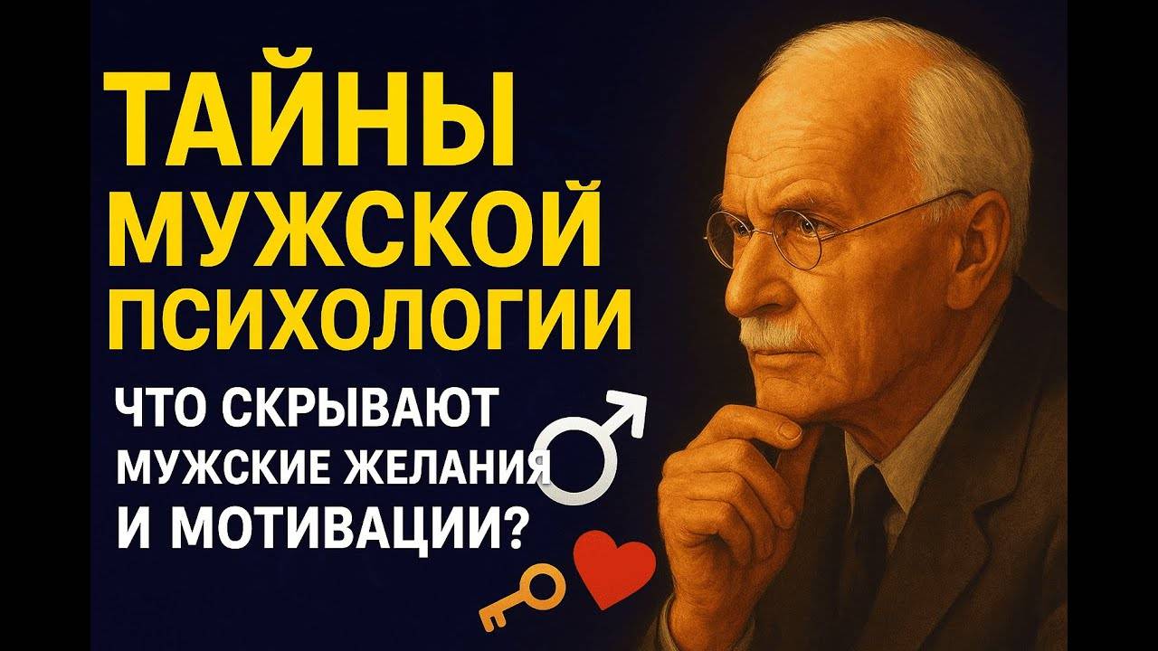 КАРЛ ЮНГ: Что скрывает мужская психология и мотивация