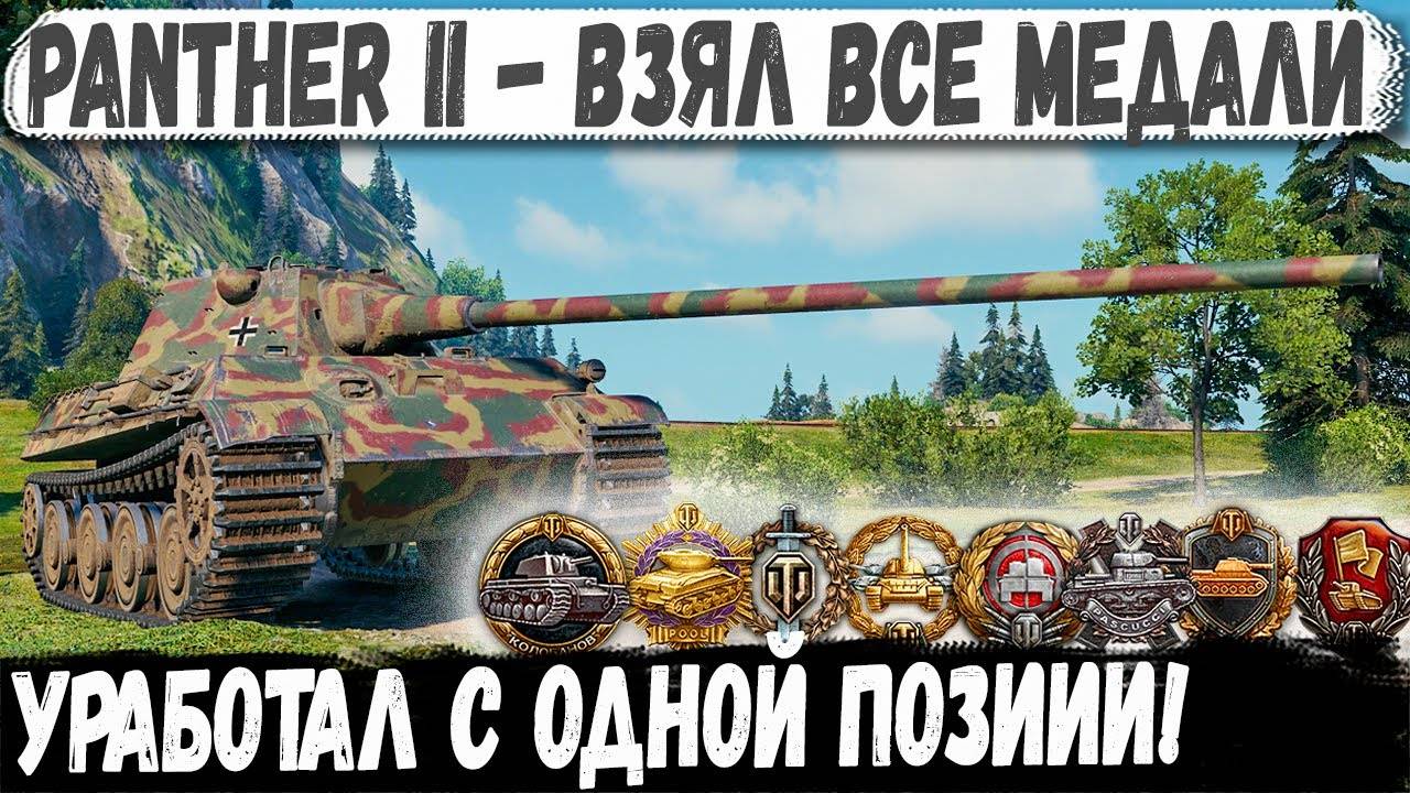 Panther II ● Все медали с одной позиции! Я такого еще не видел
