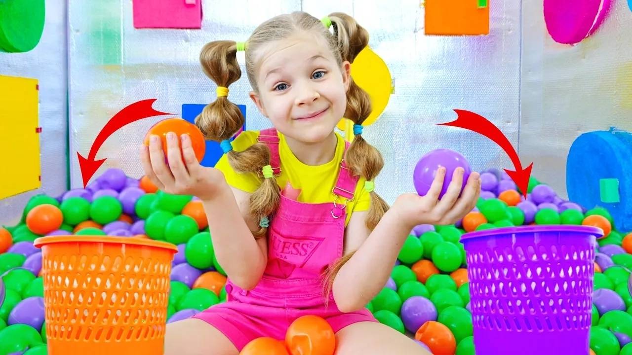 Диана и Рома Внутри Магического куба Челледж
