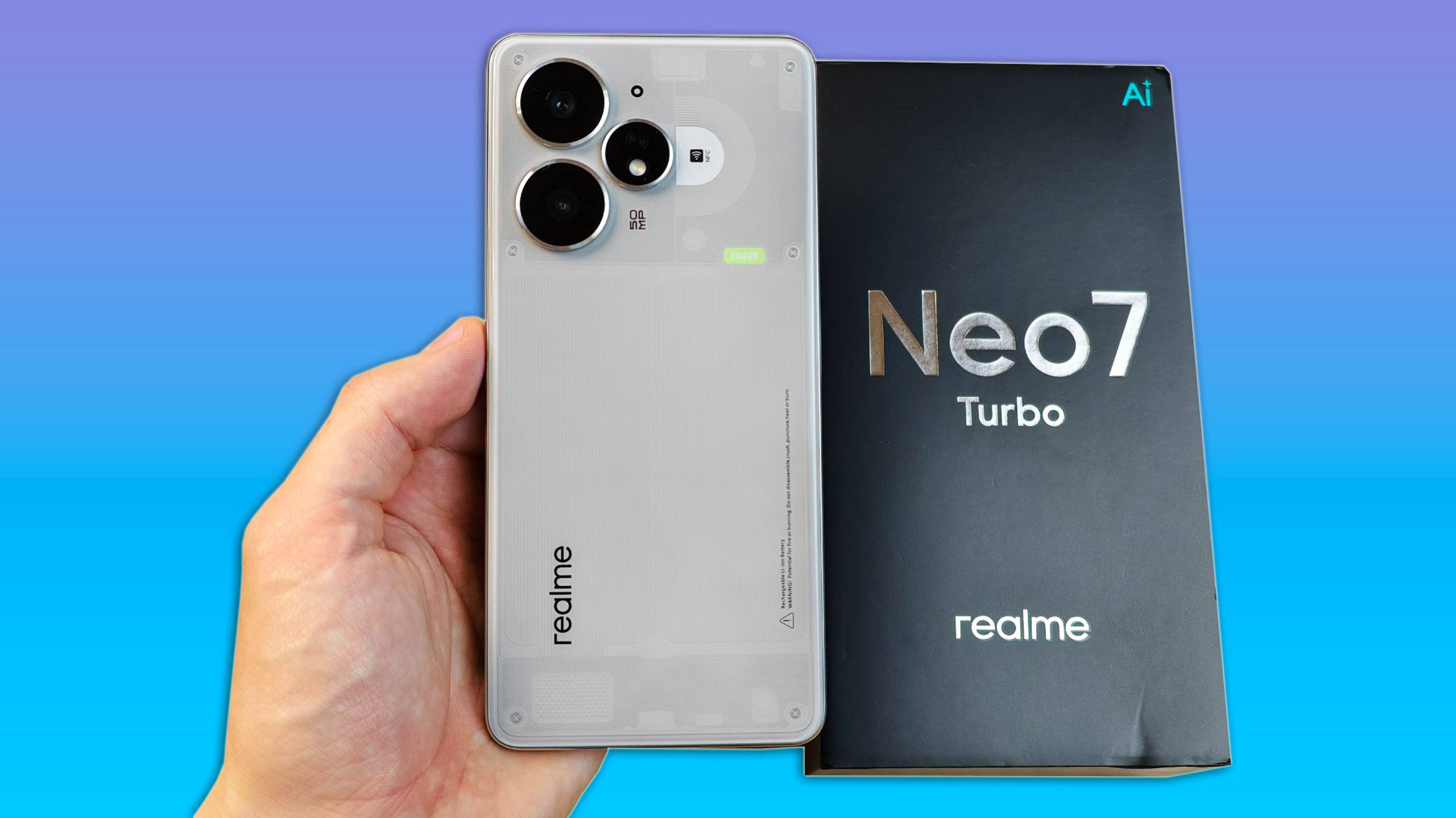 REALME NEO 7 TURBO - 144 ГЕРЦ И 7200MAH БАТАРЕЯ!