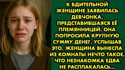 К бдительной женщине заявилась девчонка, представившаяся её племянницей. Она попросила крупную...
