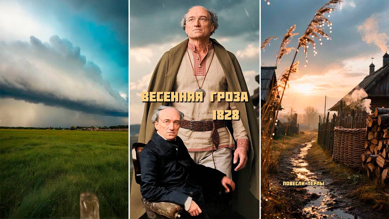 Фёдор Тютчев - Весенняя гроза (нейроклип)