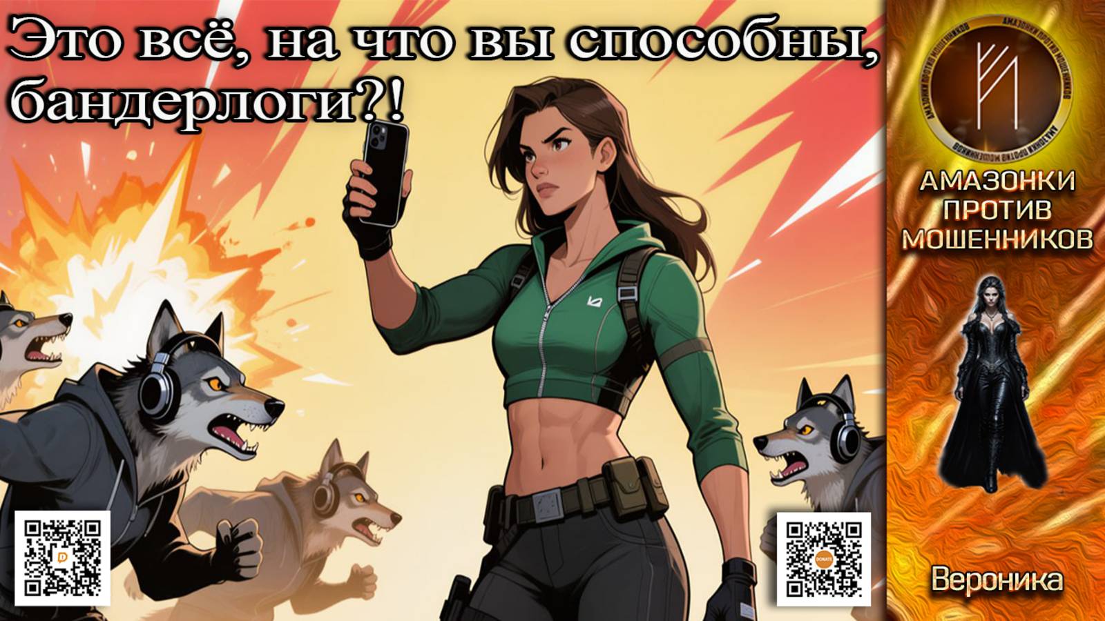 ВЕРОНИКА. Зов охотницы. Телефонное мошенничество
