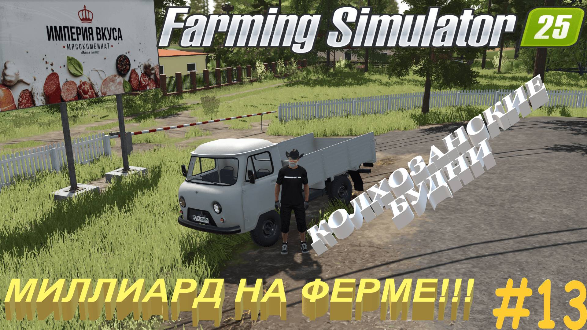 #FarmingSimulator25 | #Карта | #Starowies | #миллиард | #мясокомбинат | #13