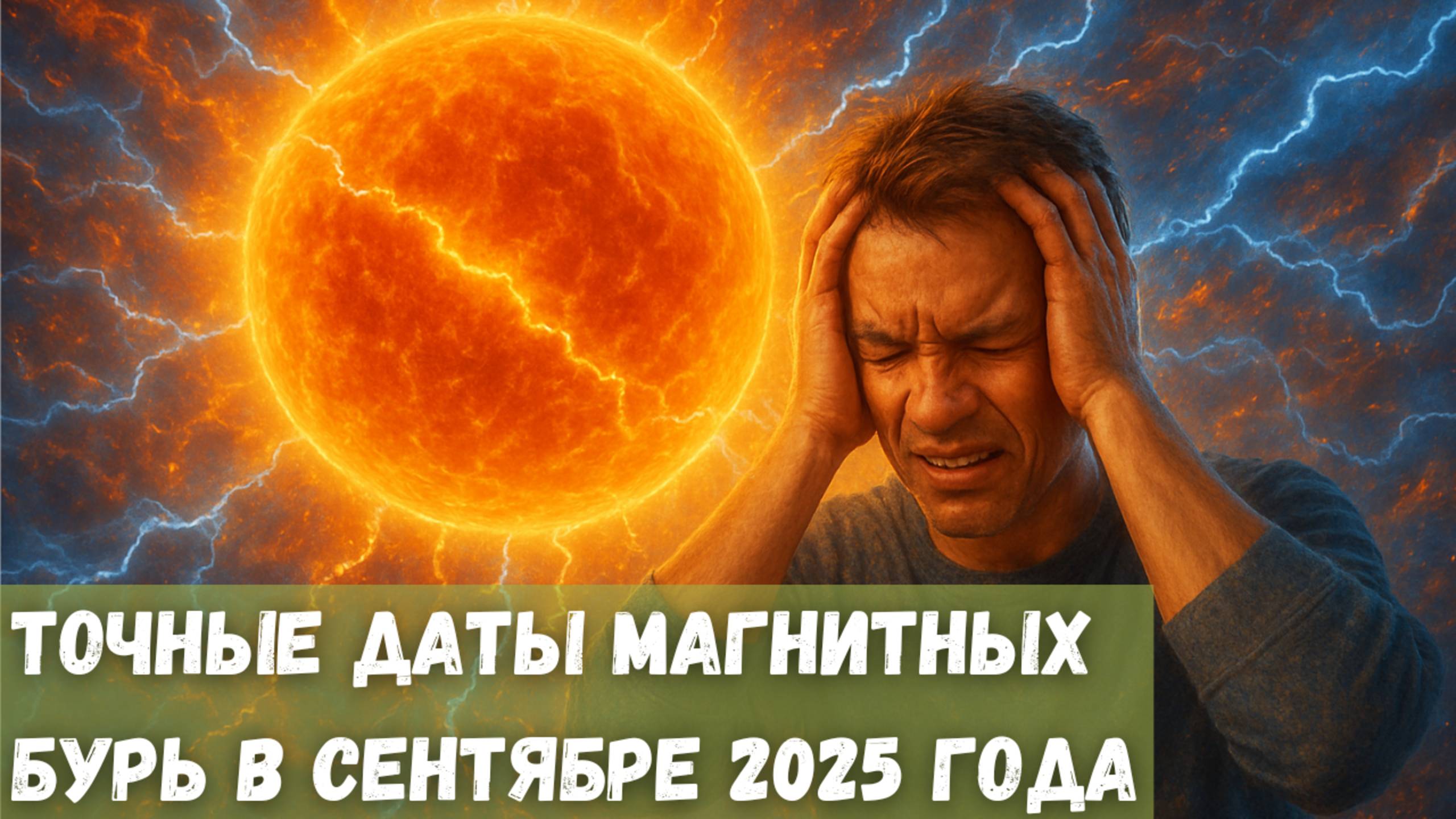 Точные даты магнитных бурь в сентябре 2025 года