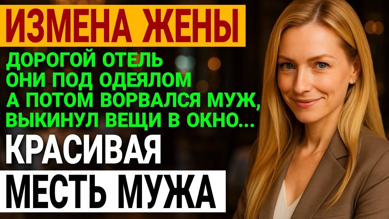 Измена жены. ОН ВСЁ Увидел... ТАЙНЫЕ ВСТРЕЧИ. А Затем было... История и рассказ Аудио рассказ
