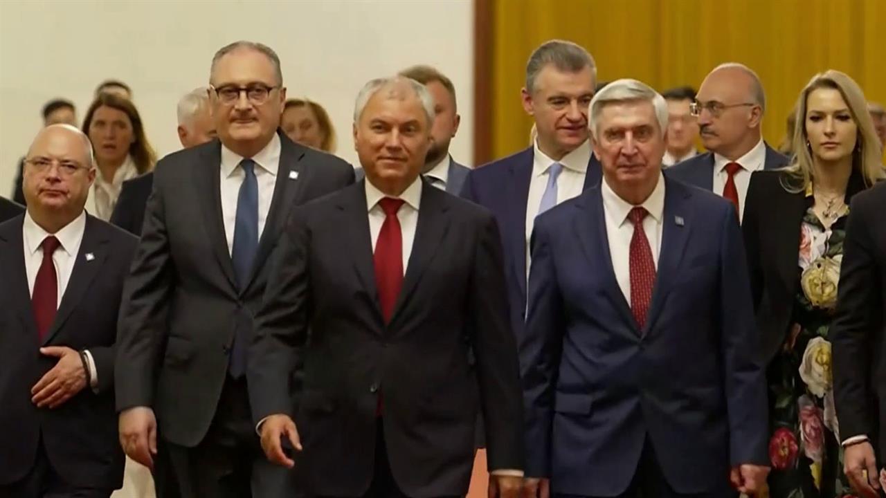 В Пекин прибыла российская парламентская делегация во главе с Вячеславом Володиным