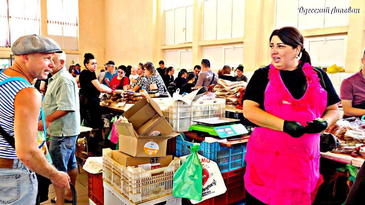 Украинская уличная еда на старейшем и крупнейшем рынке Одессы | Привоз